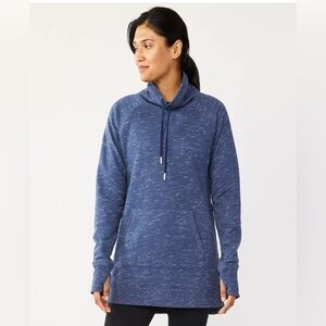 Women's Tek Gear® Ultrasoft‎ Fleece Cowlneck Tunic Plum Valley Size Large